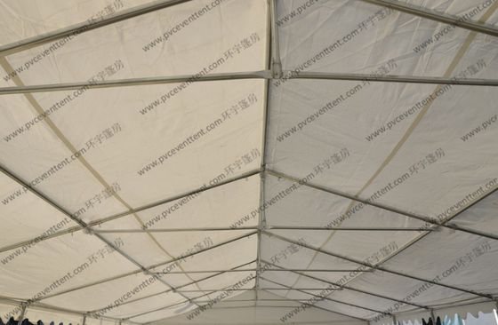 6 X 12m Outdoor Event Tent White Color Pvc Cover With Transparent Church Windows